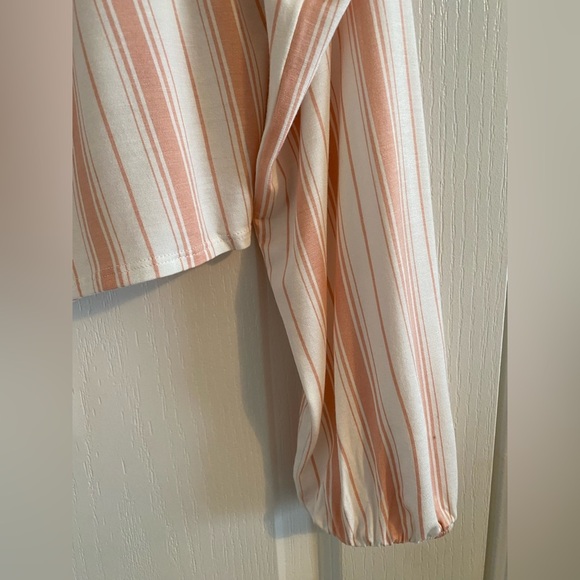 Pink Stripe Crop Top - Picture 6 of 7